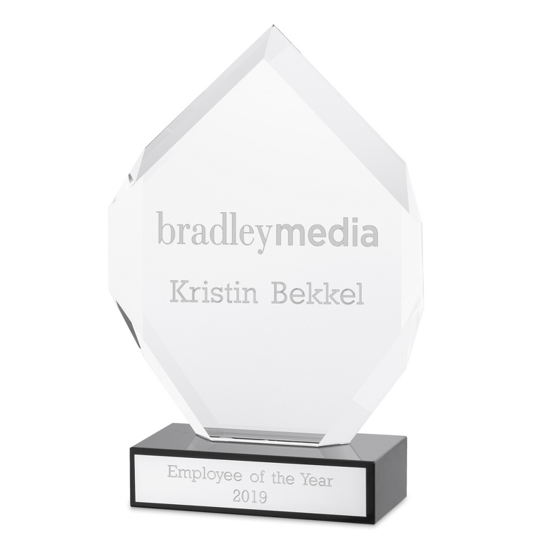 Image of Large Glass Flame Award