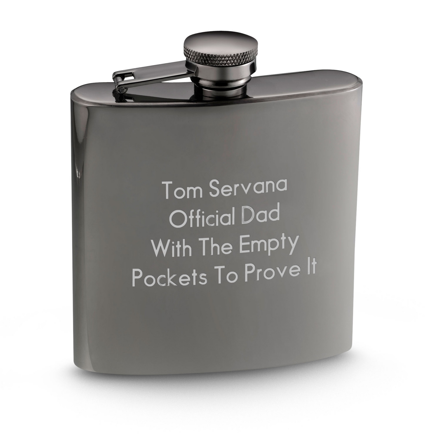 Gunmetal Flask Gunmetal Flask