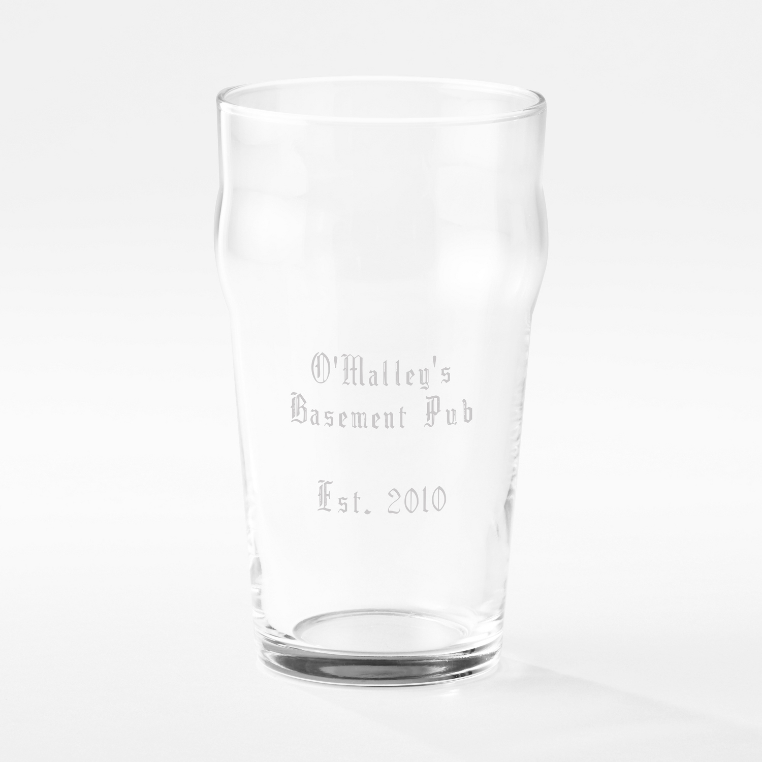 British Pint Glass