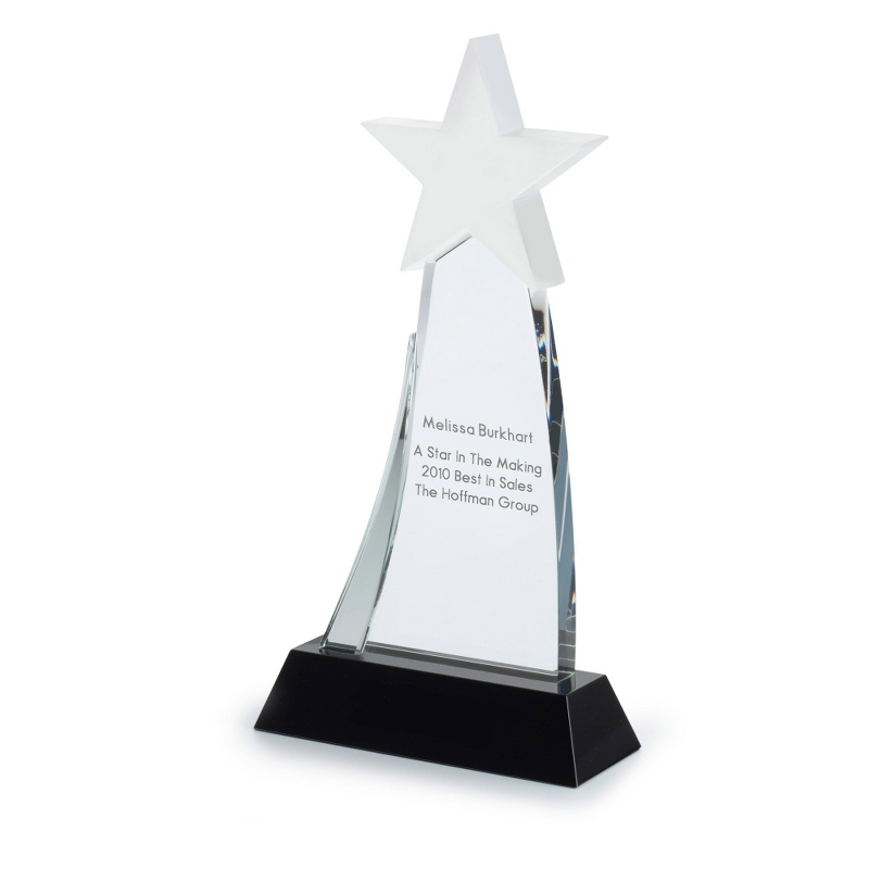 Image of Shooting Star Award - White