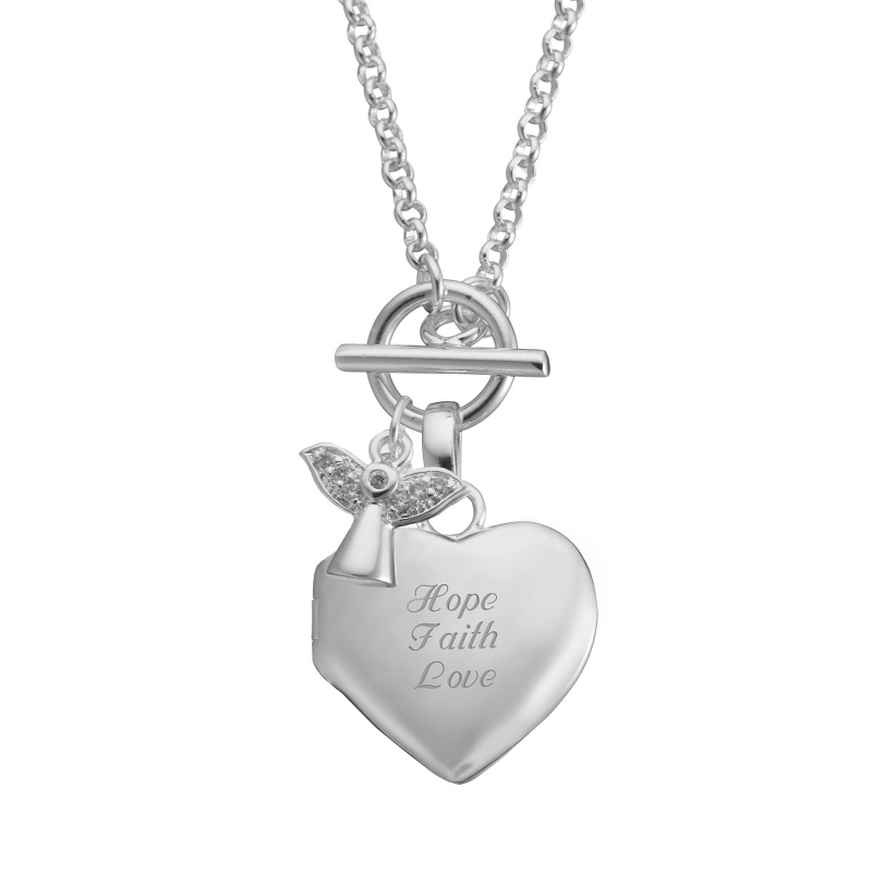 Image of Angel Toggle Locket