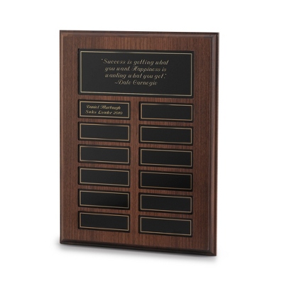 Personalized Employee Recognition Plaque By Things Remembered | Eido