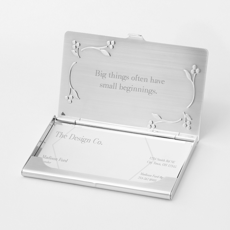 Image of Leaves and Vines Card Case