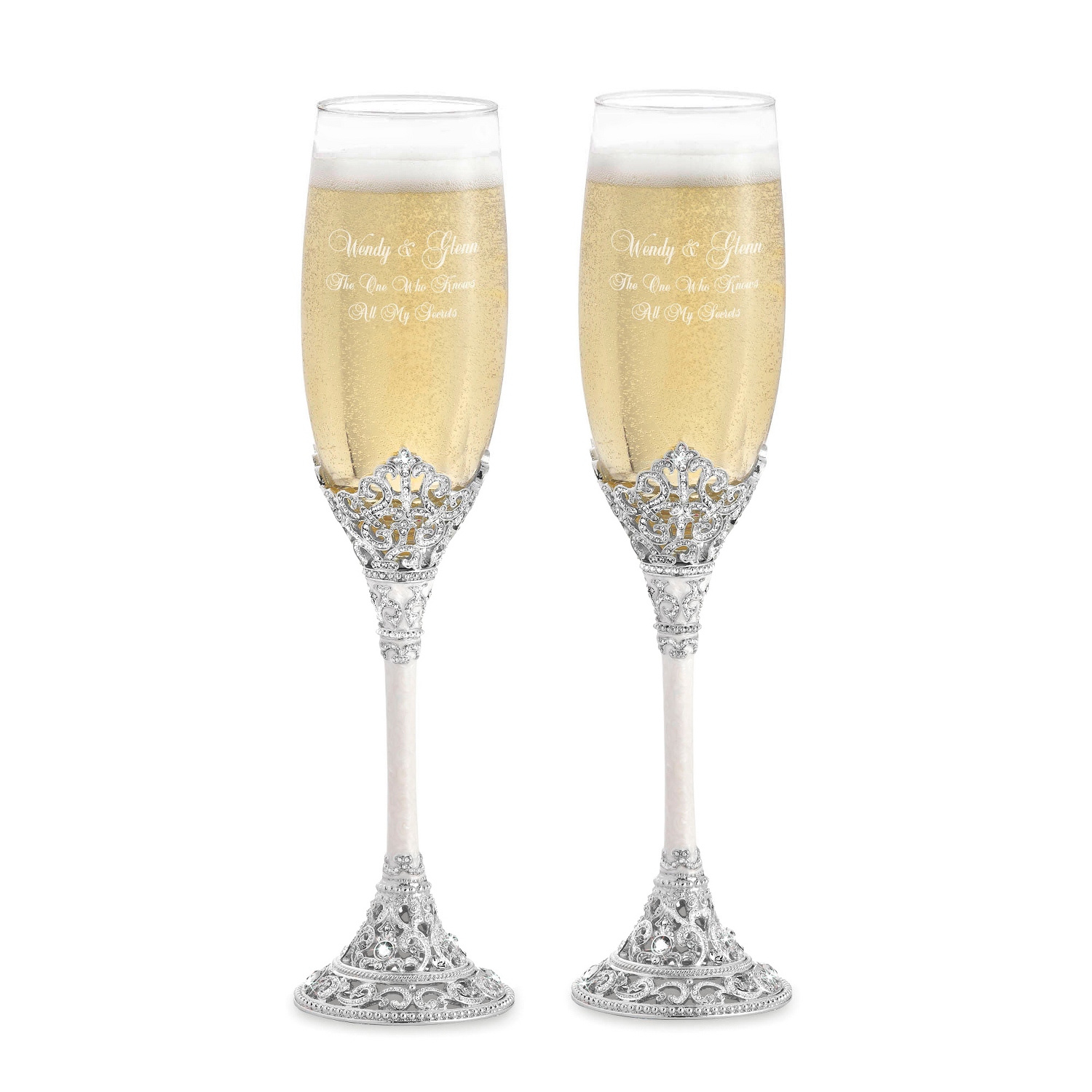 Fifth Avenue Toasting Flutes