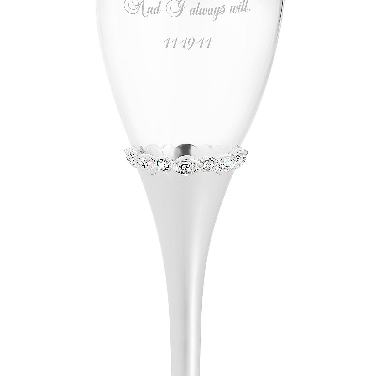 To a special Goddaughter  & Husband on your Wedding day First toast Champagne 