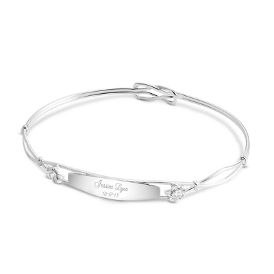 girls sterling silver bracelet