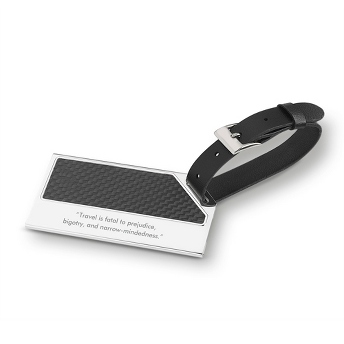 Carbon Fiber Luggage Tag