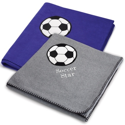 Soccer Fleece Blankets