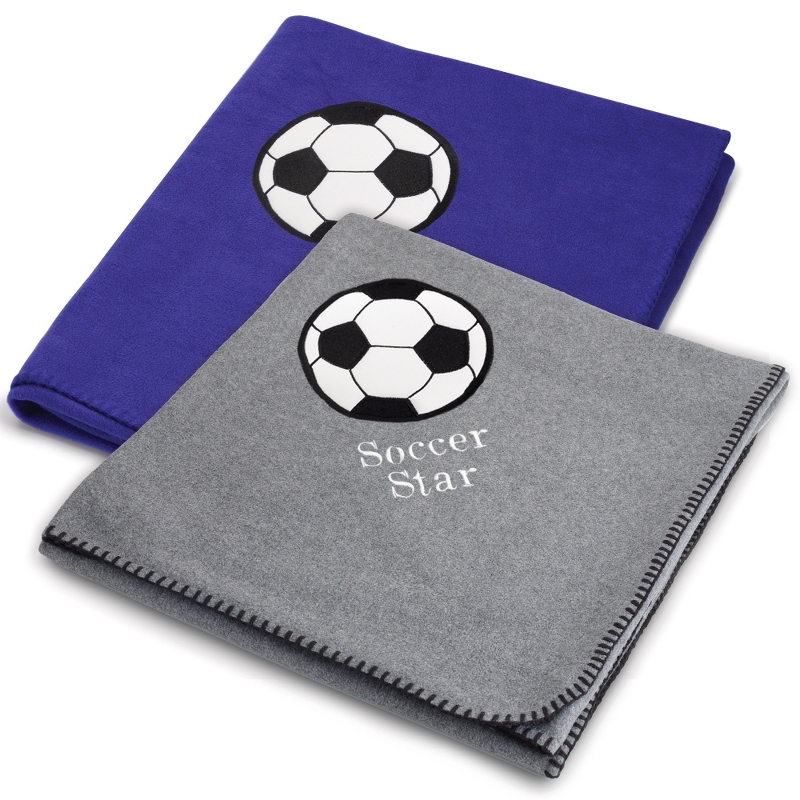 Soccer Fleece Blankets