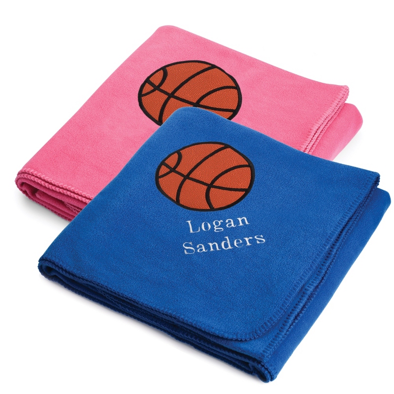 Image of Basketball Fleece Blankets