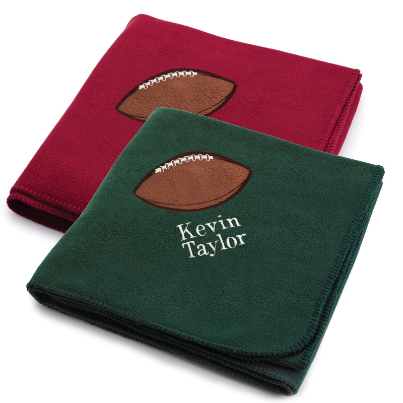 Football Fleece Blankets