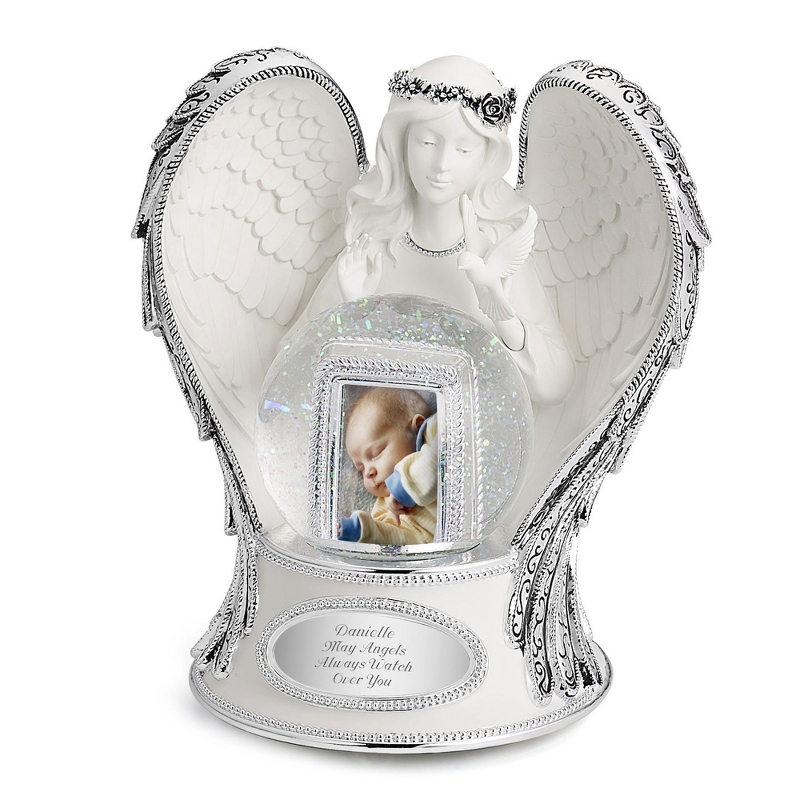 Image of Guardian Angel Musical Snow Globe