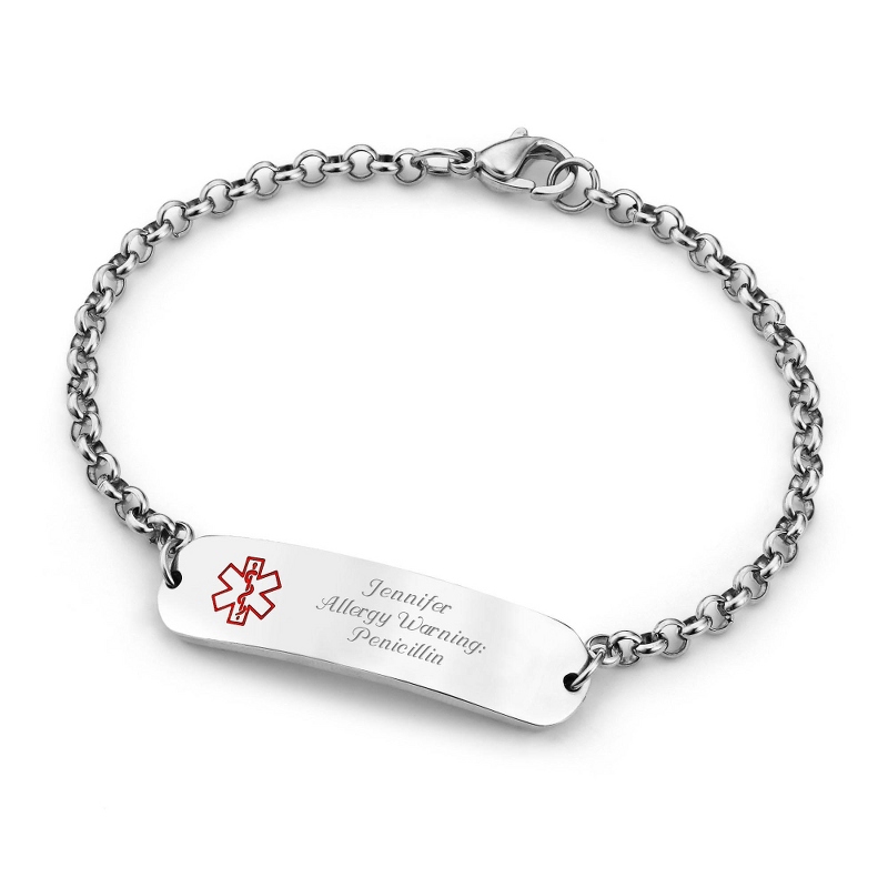 Image of Ladies Medical ID Bracelet