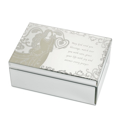 Personalized Angel Mirrored Jewelry Box By Things Remembered | Bubblespace