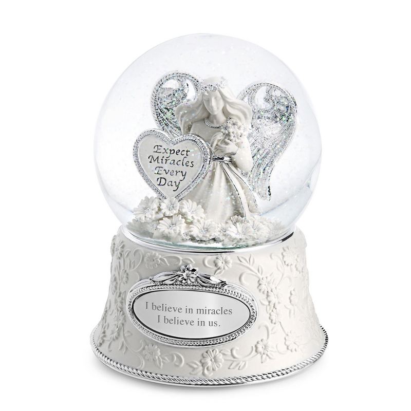 Image of Miracle Angel Musical Snow Globe