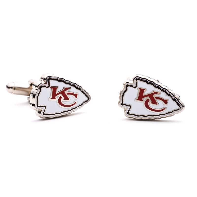 Image of Kansas City Chiefs Cuff Links