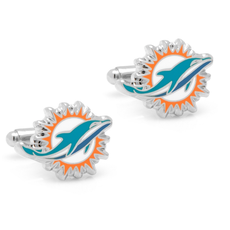 Image of Miami Dolphins Cuff Links