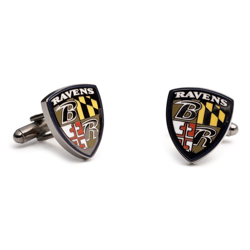 Image of Baltimore Ravens Cuff Links