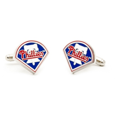 Personalized Philadelphia Phillies Cuff Links With Complimentary Weave ...