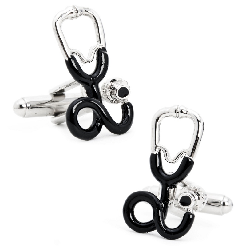 Image of Stethoscope Cuff Links