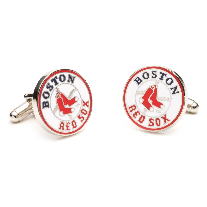 Image of Boston Red Sox Cuff Links