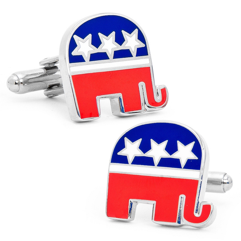 Image of Republican Elephant Cuff Links