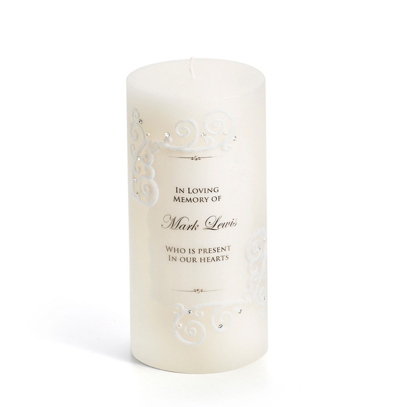 Image of Eufaula Lace Memorial Candle