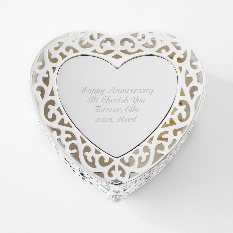 Image of Filigree Heart Box