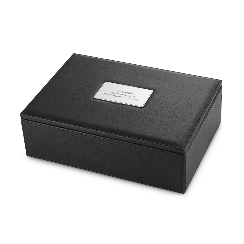 Image of Pebble Grain Watch Box