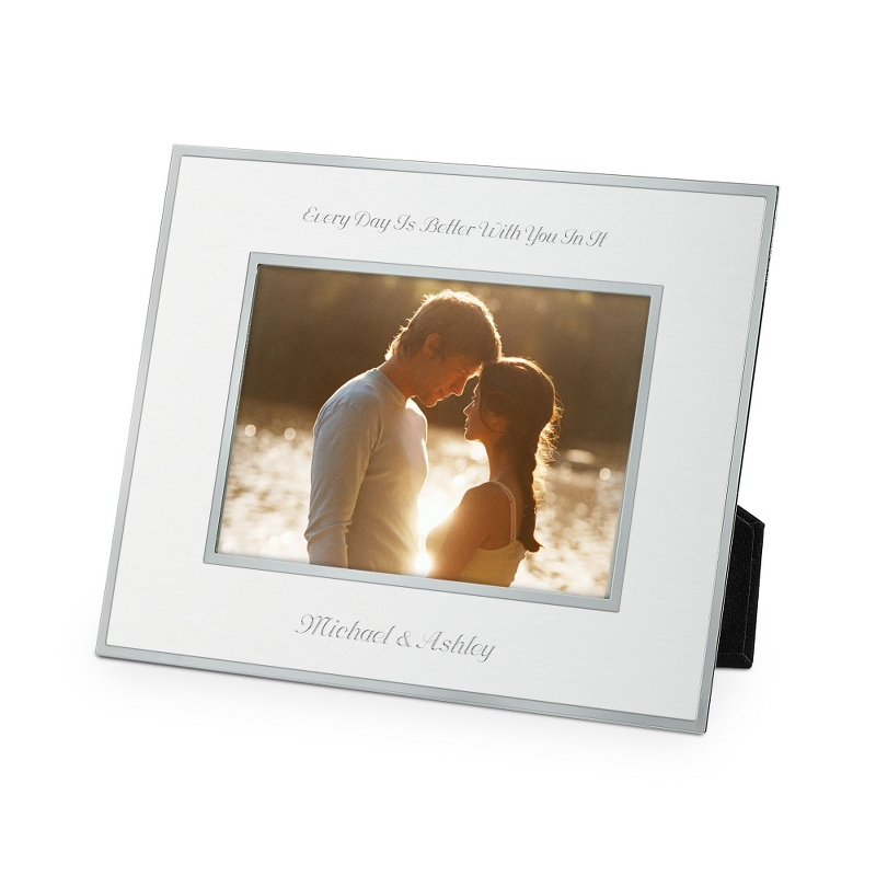 Image of Flat Iron Silver 5X7 Frame- Landscape