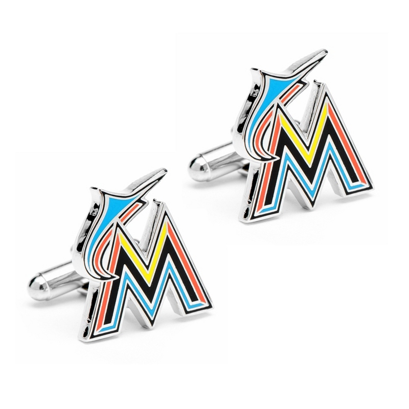 Image of Miami Marlins Cuff Links