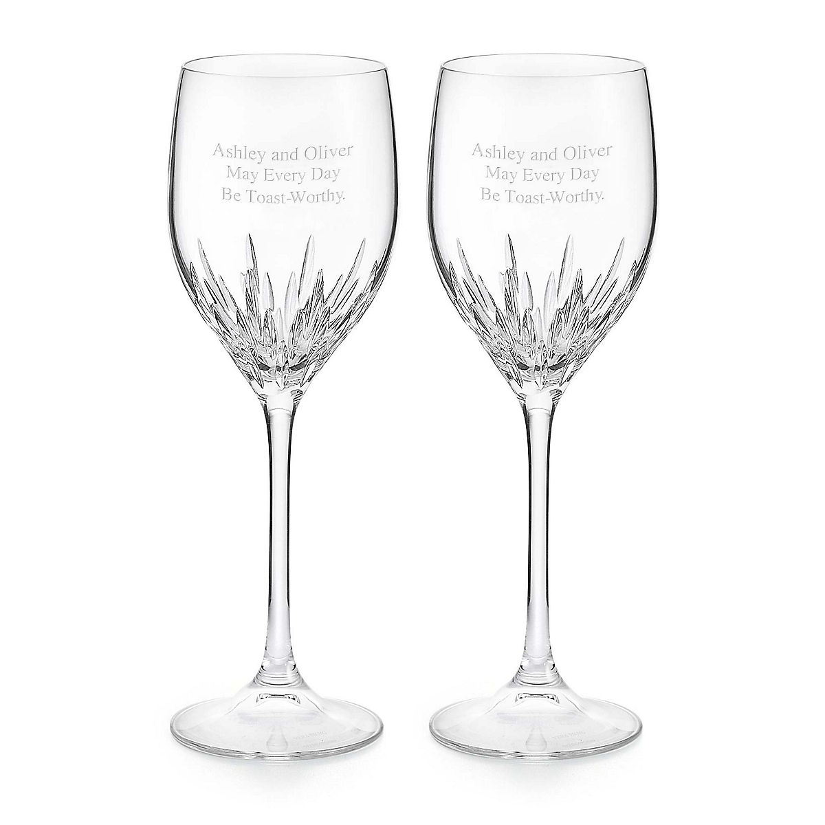 Vera Wang by Wedgwood Duchesse White Wine Glasses