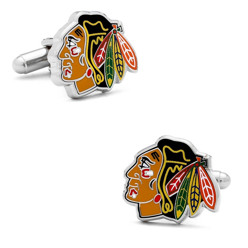 Image of Chicago Blackhawks Cuff Links