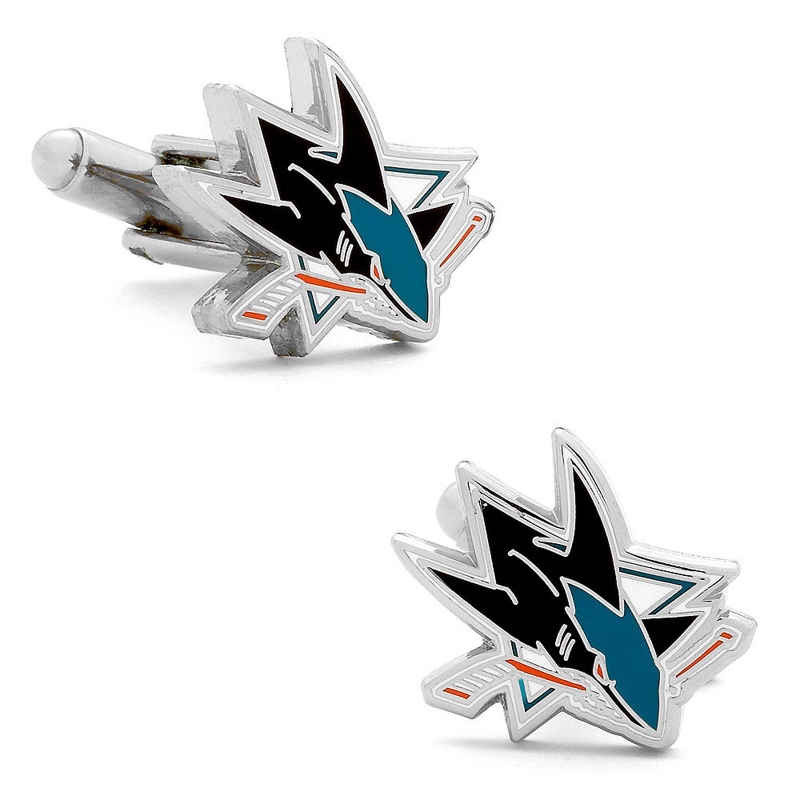 Image of San Jose Sharks Cuff Links