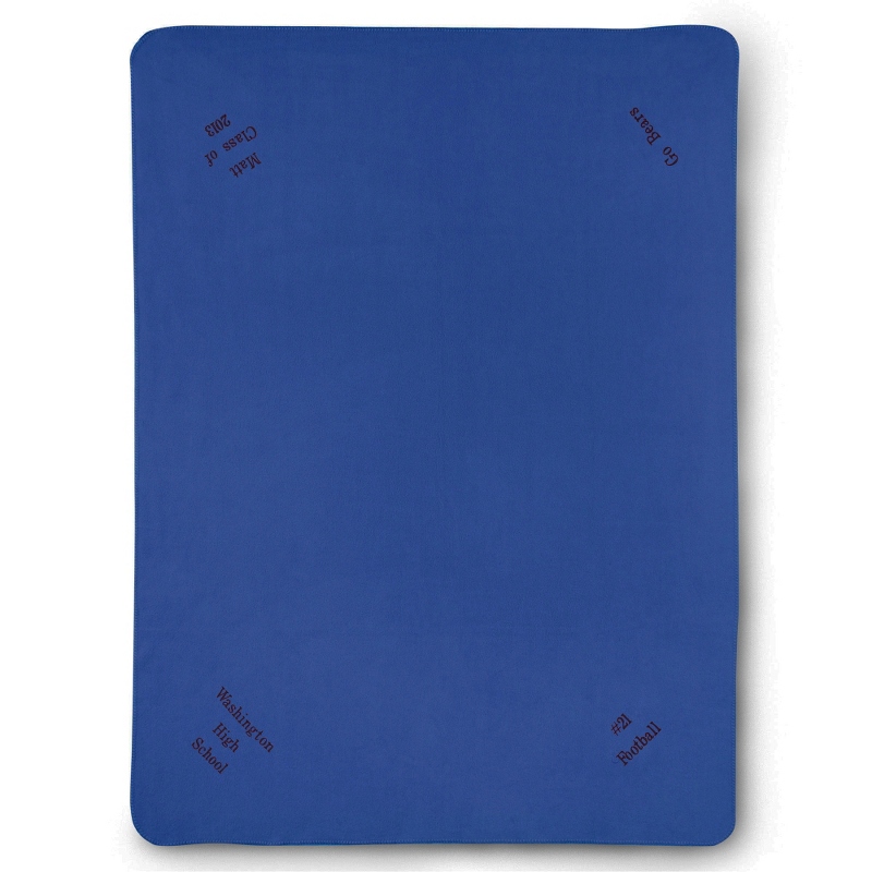Image of Multi Corner Royal Fleece Blanket