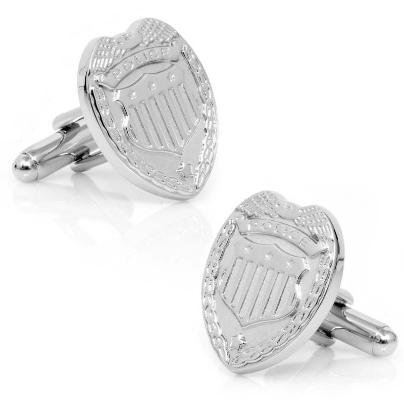 Image of Police Badge Cuff Links