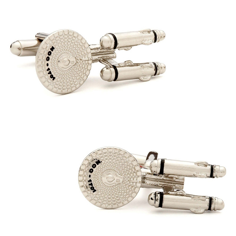 Image of Star Trek Enterprise Ship Cuff Links